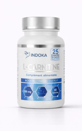 Transformez vos graisses en énergie avec notre L-Carnitine (1000mg) enrichie en Vitamine C. Boostez votre métabolisme et réduisez la fatigue.