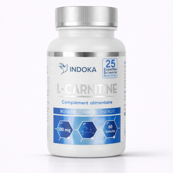 Transformez vos graisses en énergie avec notre L-Carnitine (1000mg) enrichie en Vitamine C. Boostez votre métabolisme et réduisez la fatigue.