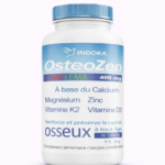 Fortifiez vos os avec OSTEOZEN. Une synergie complète Calcium, Magnésium, Zinc, D3 et K2 pour la croissance et la densité osseuse. Adultes et Enfants.