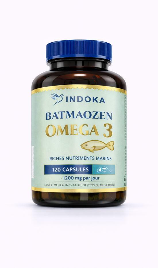 BATMOZEN Oméga 3 1000mg – Synergie Poisson et Lin