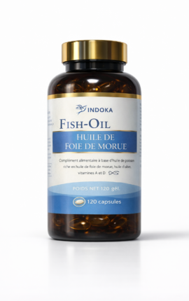 Boostez votre immunité avec notre Huile de Foie de Morue enrichie en Vitamines A et D. Un complexe Oméga 3 et 9 pour la santé cardiaque et osseuse.