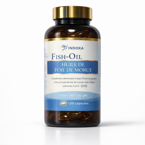 Boostez votre immunité avec notre Huile de Foie de Morue enrichie en Vitamines A et D. Un complexe Oméga 3 et 9 pour la santé cardiaque et osseuse.
